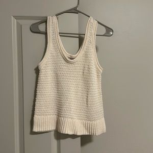 sweater tank top
